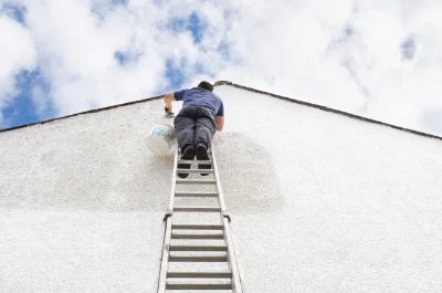 Peinture extérieure à la Chapelle-sous-Dun — façades et ravalement